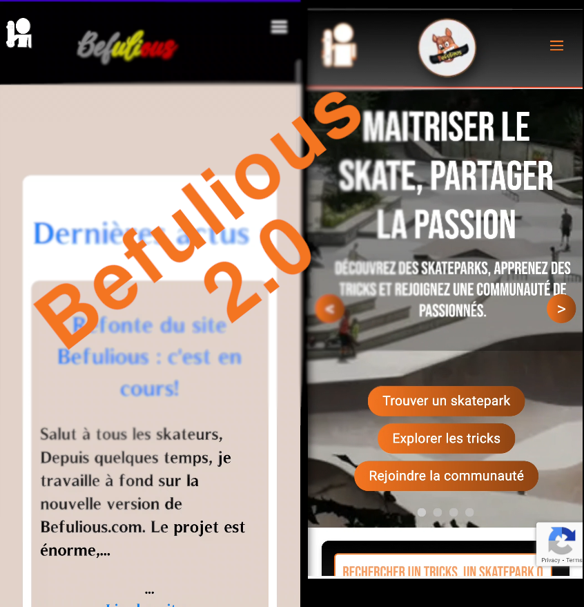 Image news - Befulious 2.0 - Nouvelle version du site
