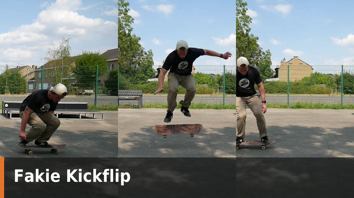 Fakie Kickflip