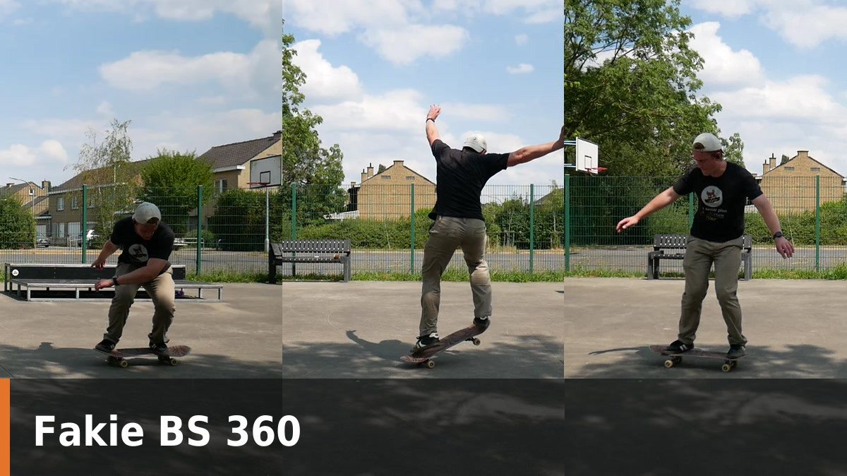 Fakie BS 360