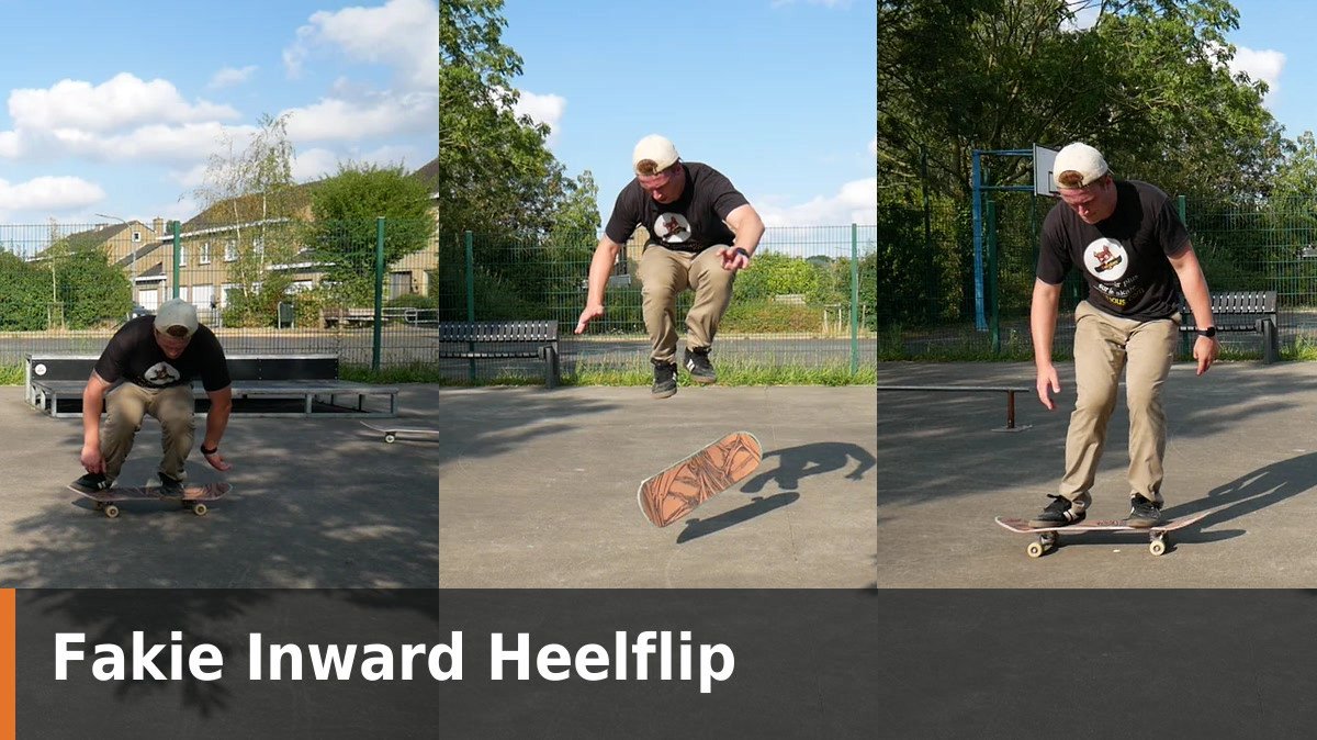 Fakie Inward Heelflip